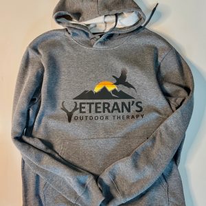Veteran’s Outdoor Therapy Pullover Hoodie | Gray Hoodie