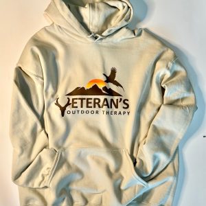 Veteran’s Outdoor Therapy Pullover Hoodie | Tan Hoodie