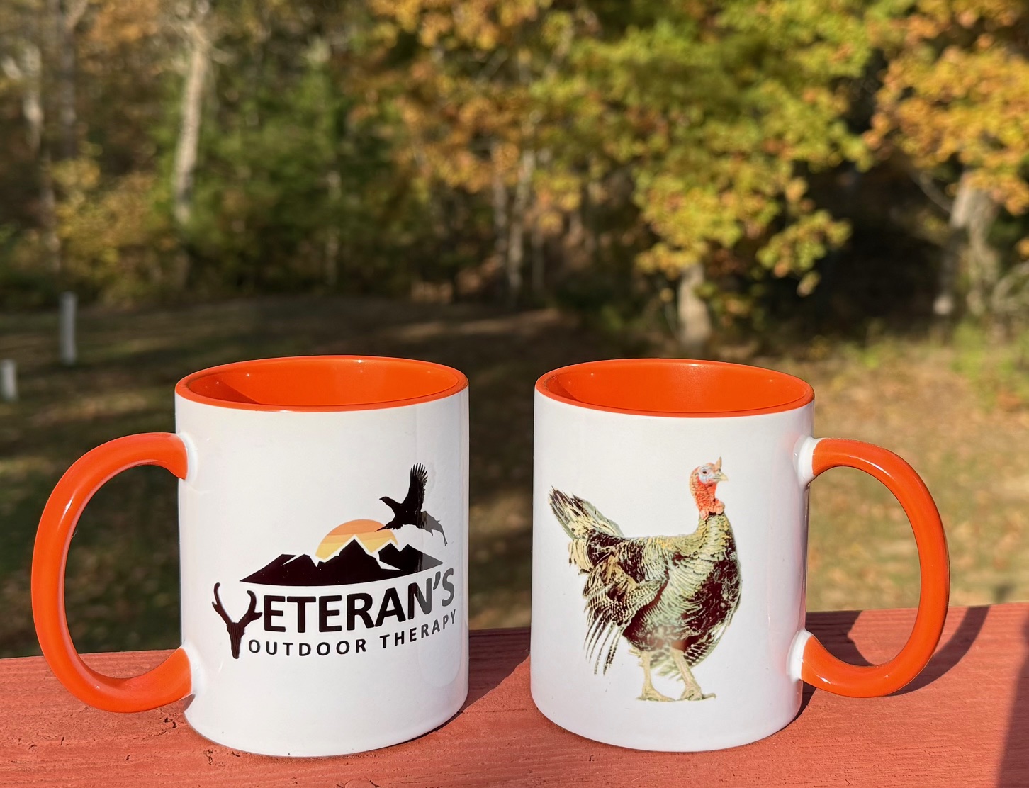 Veteran’s Outdoor Therapy Turkey Mug | Ceramic Coffee Mug