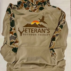 Veteran’s Outdoor Therapy Two-Tone Camo Hoodie | Outdoor Veteran Apparel